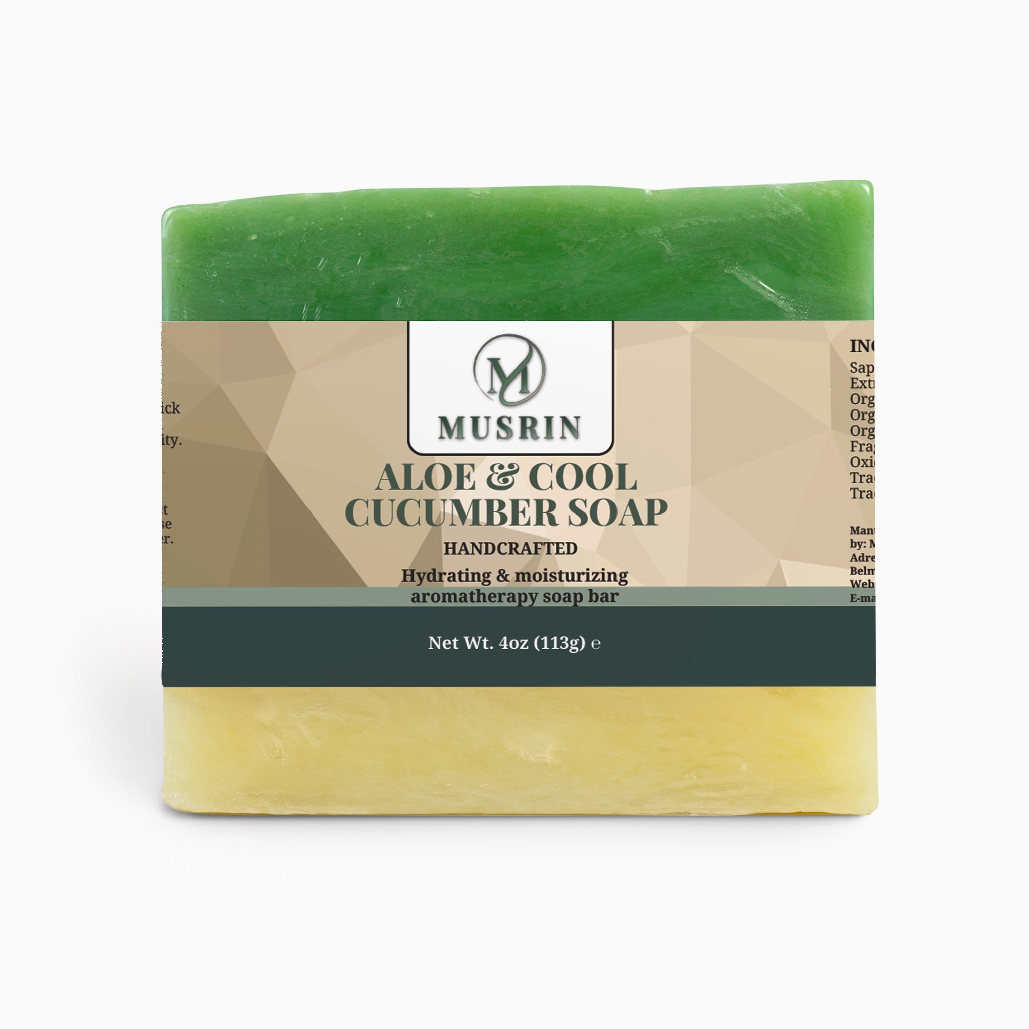 Aloe Cool Cucumber Soap
